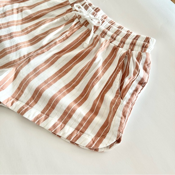 | billabong • road trippin light brown striped short • small | - Picture 10 of 13